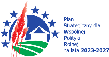 Logo Planu Strategicznego dla Wspólnej Polityki Rolnej na lata 2023-2027